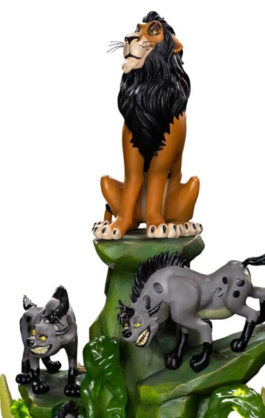 SCAR DELUXE ART SCALE - DISNEY THE LION KING
