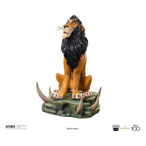 The Lion King beeldje 1/10 Art Scale Scar Regular 16 cm