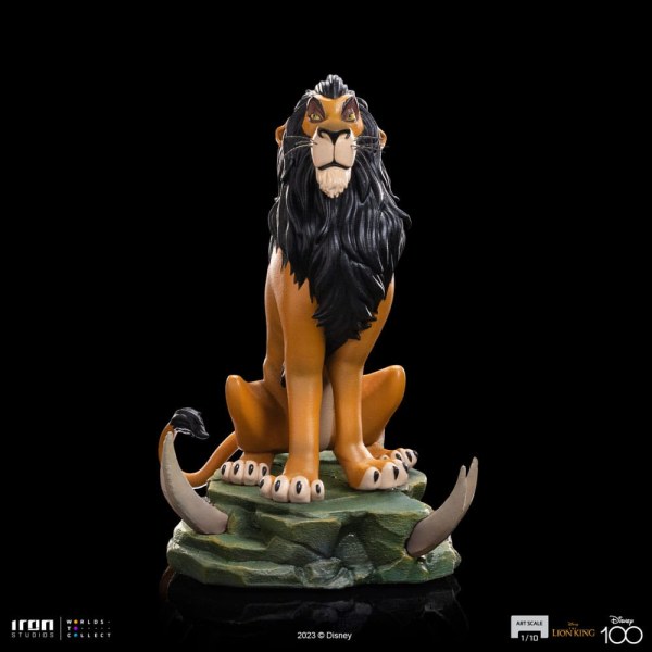 The Lion King beeldje 1/10 Art Scale Scar Regular 16 cm