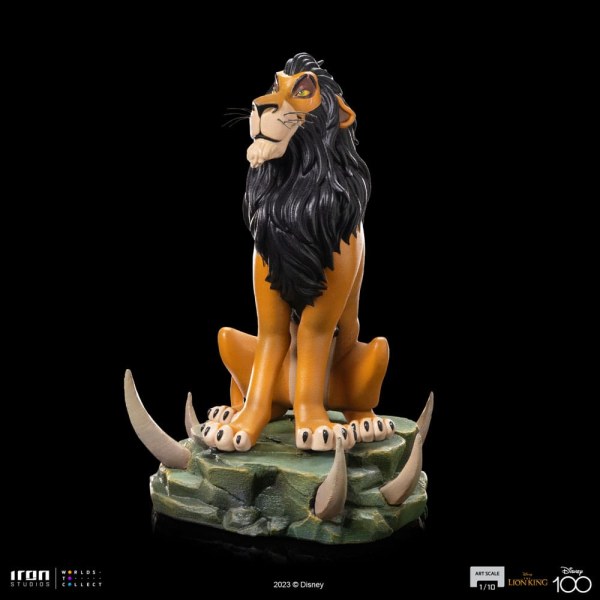 The Lion King beeldje 1/10 Art Scale Scar Regular 16 cm
