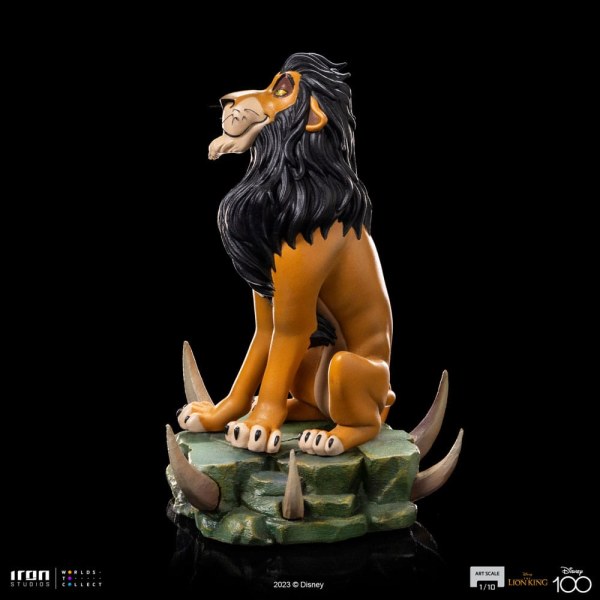 The Lion King beeldje 1/10 Art Scale Scar Regular 16 cm