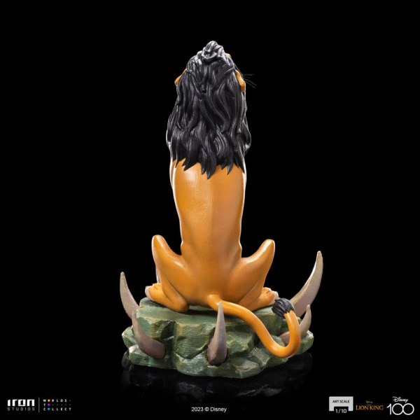 The Lion King beeldje 1/10 Art Scale Scar Regular 16 cm