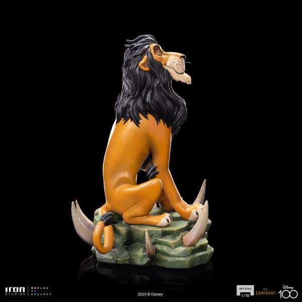 The Lion King beeldje 1/10 Art Scale Scar Regular 16 cm