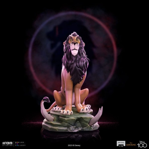 The Lion King beeldje 1/10 Art Scale Scar Regular 16 cm