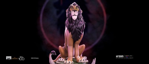 The Lion King beeldje 1/10 Art Scale Scar Regular 16 cm