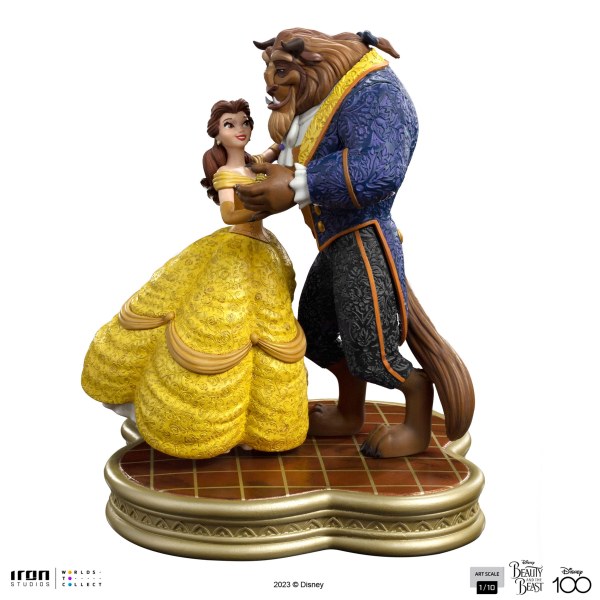 BELLE EN HET BEEST ART SCALE - DISNEY