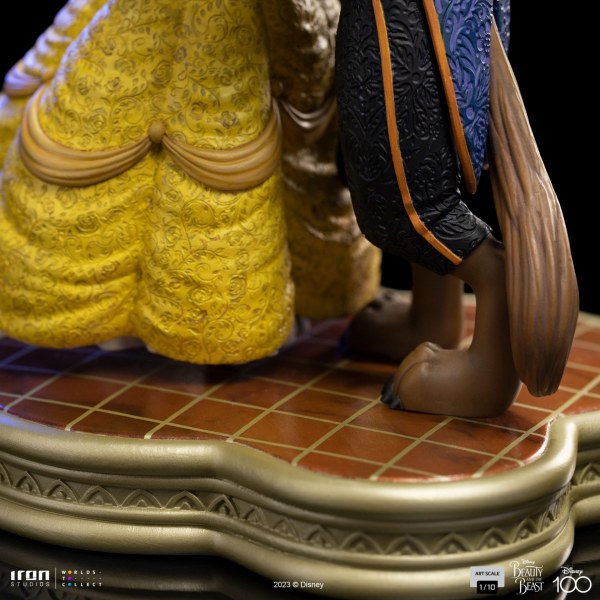BELLE EN HET BEEST ART SCALE - DISNEY