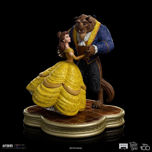 BELLE EN HET BEEST ART SCALE - DISNEY