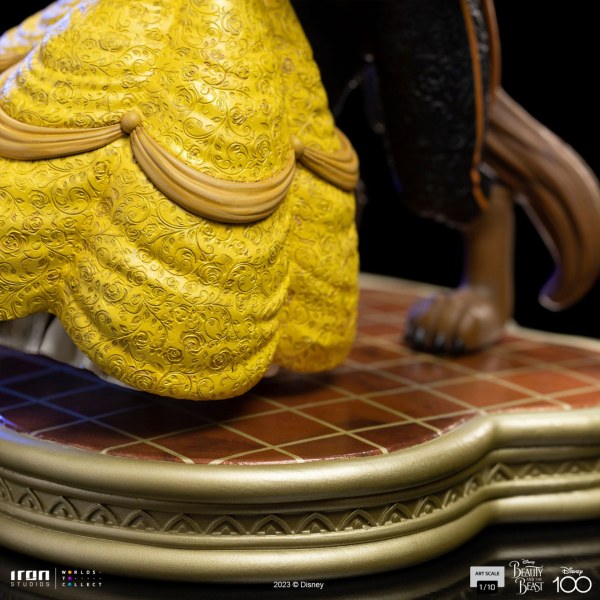 BELLE EN HET BEEST ART SCALE - DISNEY