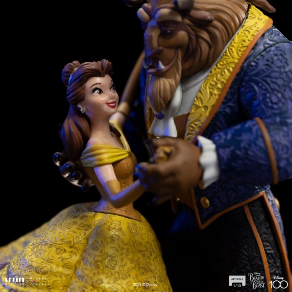 BELLE EN HET BEEST ART SCALE - DISNEY
