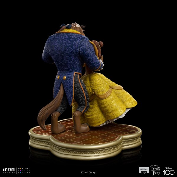 BELLE EN HET BEEST ART SCALE - DISNEY