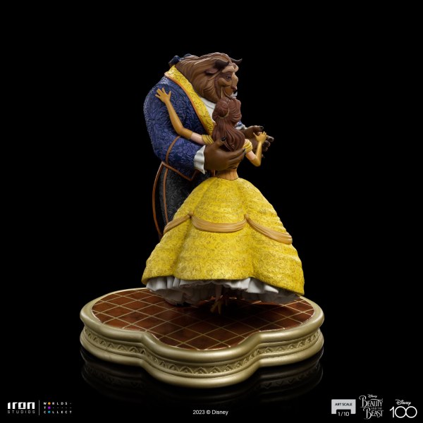 BELLE EN HET BEEST ART SCALE - DISNEY