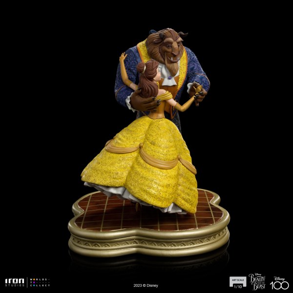 BELLE EN HET BEEST ART SCALE - DISNEY