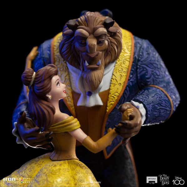 BELLE EN HET BEEST ART SCALE - DISNEY