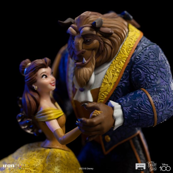 BELLE EN HET BEEST ART SCALE - DISNEY