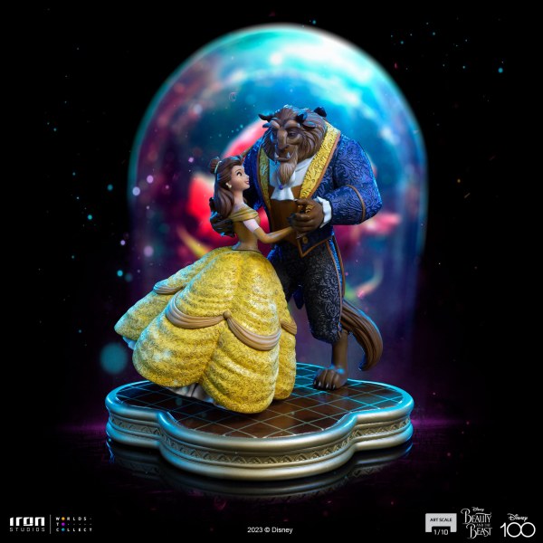 BELLE EN HET BEEST ART SCALE - DISNEY