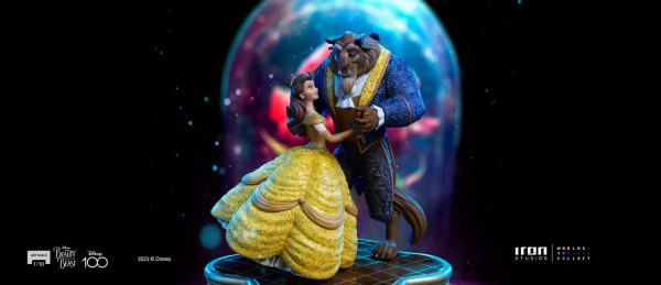BELLE EN HET BEEST ART SCALE - DISNEY