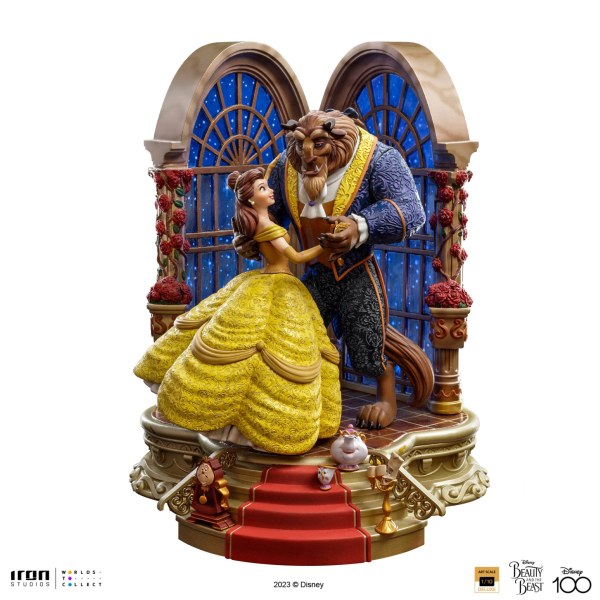 BELLE EN HET BEEST DELUXE ART SCALE - DISNEY