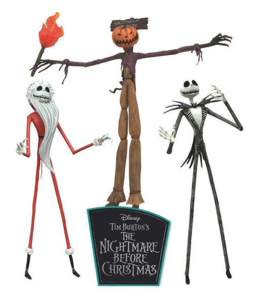 Pak 3 figuren The Nightmare before Kerstmis - The Jobs of Jack Skellington