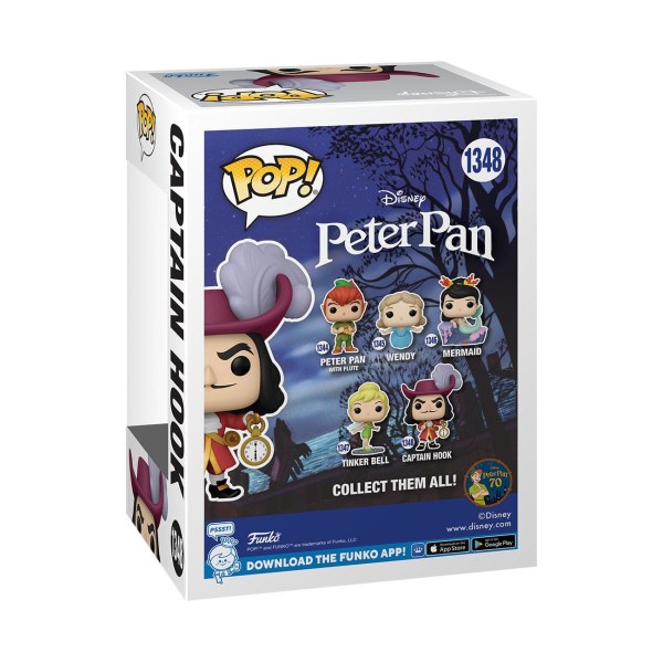 FUNKO POP! 1348 - KAPITEIN HAAK - PETER PAN 70E VERJAARDAG