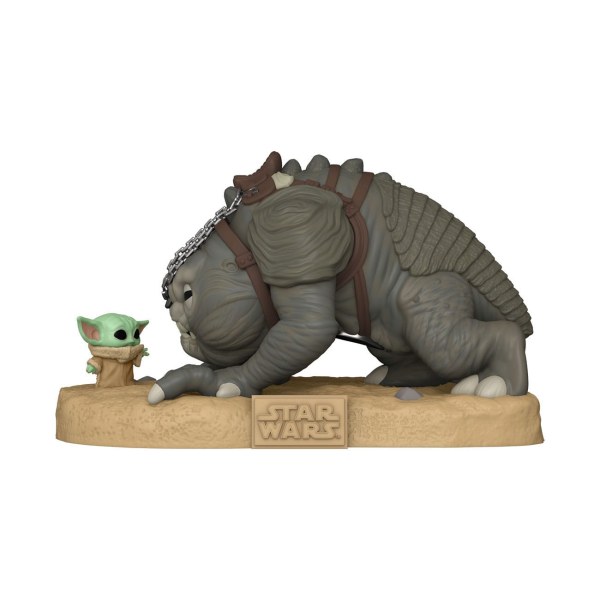 FUNKO POP! 587 JUMBO-RANCOR & GROGU- STAR WARS