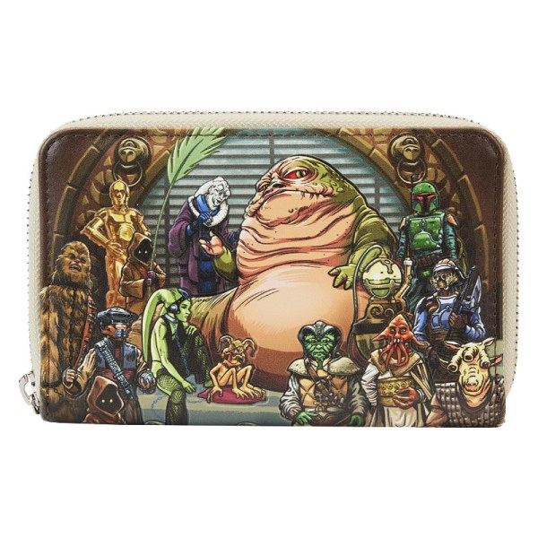 TERUGKEER VAN DE JEDI 40TH ANNIVERSARY PORTEFEUILLE JABBA'S PALEIS - STAR WARS LOUNGEFLY