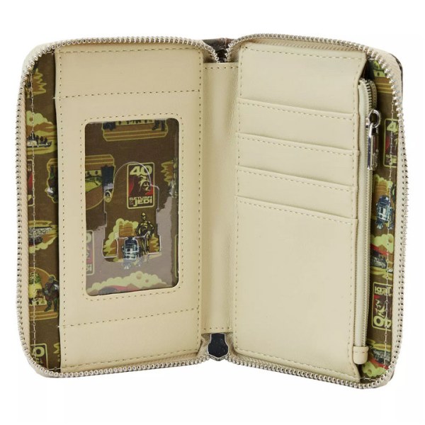 TERUGKEER VAN DE JEDI 40TH ANNIVERSARY PORTEFEUILLE JABBA'S PALEIS - STAR WARS LOUNGEFLY