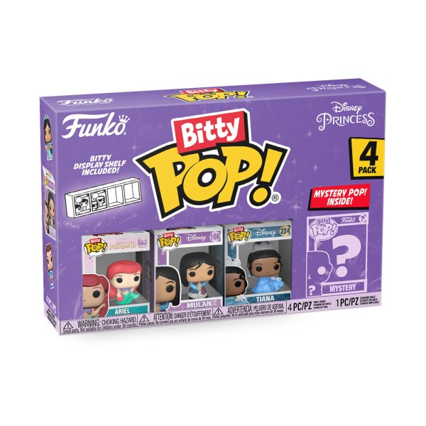 4-PACK FUNKO BITTY POP! - ARIEL