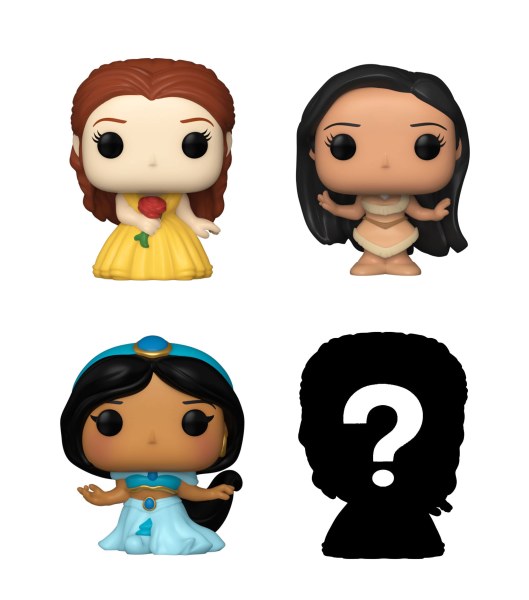 4-PACK FUNKO BITTY POP! - DISNEY PRINSESSEN