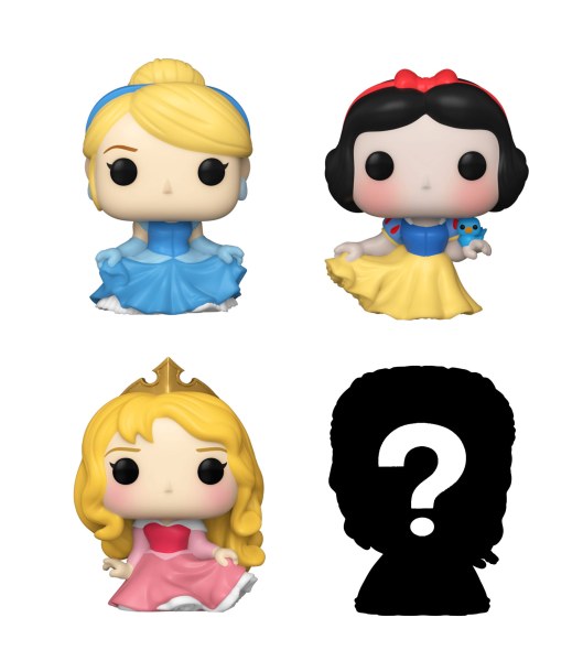 4-PACK FUNKO BITTY POP! - DISNEY PRINSESSEN