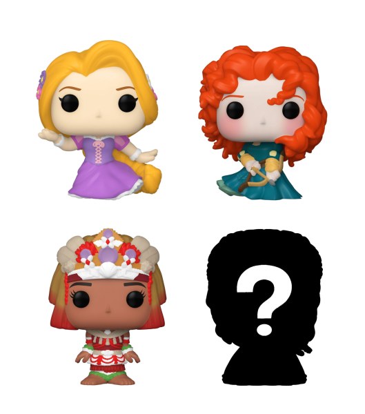 4-PACK FUNKO BITTY POP! RAPUNZEL