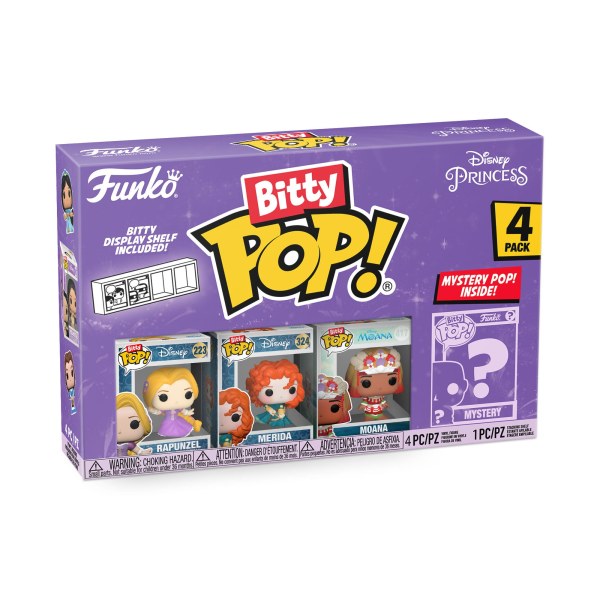 4-PACK FUNKO BITTY POP! RAPUNZEL