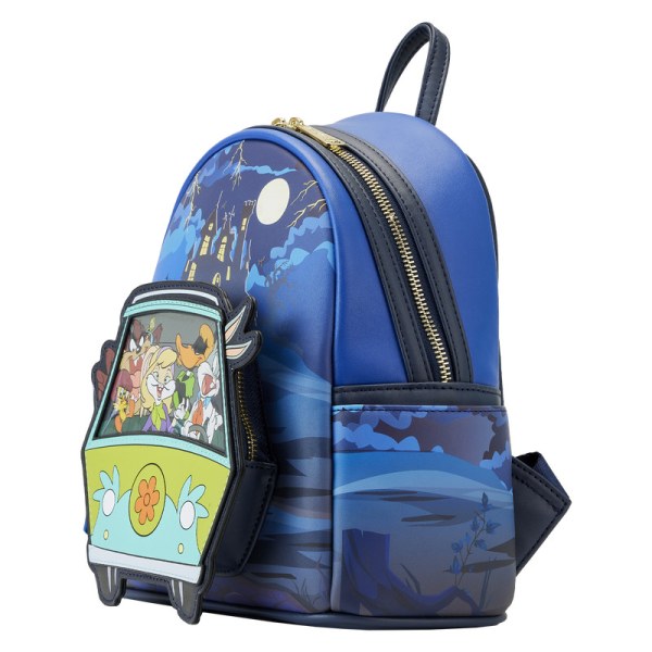 WARNER BROS 100E VERJAARDAG LOONEY TUNES & SCOOBY MASHUP MINI RUGZAK - WARNER BROS LOUNGEFLY