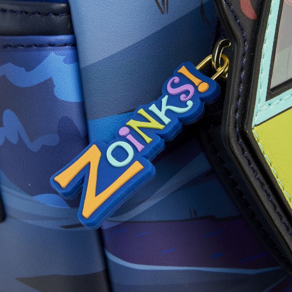 WARNER BROS 100E VERJAARDAG LOONEY TUNES & SCOOBY MASHUP MINI RUGZAK - WARNER BROS LOUNGEFLY