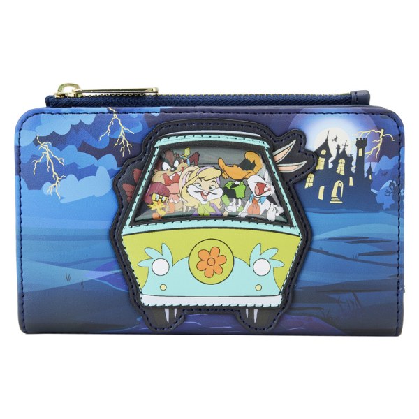 WARNER BROS 100E VERJAARDAG LOONEY TUNES & SCOOBY MASHUP PORTEFEUILLE - WARNER BROS LOUNGEFLY