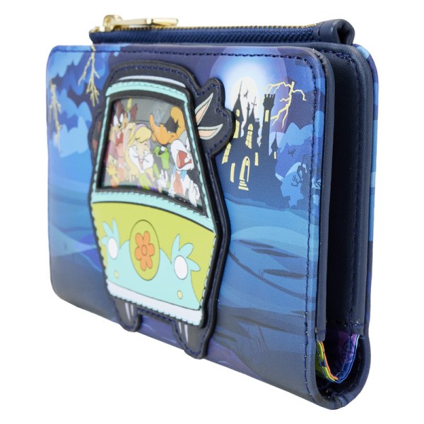 WARNER BROS 100E VERJAARDAG LOONEY TUNES & SCOOBY MASHUP PORTEFEUILLE - WARNER BROS LOUNGEFLY