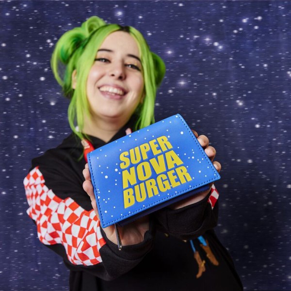 TOY STORY PIZZA PLANET SUPER NOVA BURGER PORTEFEUILLE - DISNEY PIXAR LOUNGEFLY