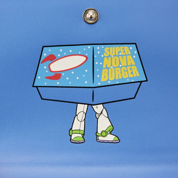 TOY STORY PIZZA PLANET SUPER NOVA BURGER PORTEFEUILLE - DISNEY PIXAR LOUNGEFLY