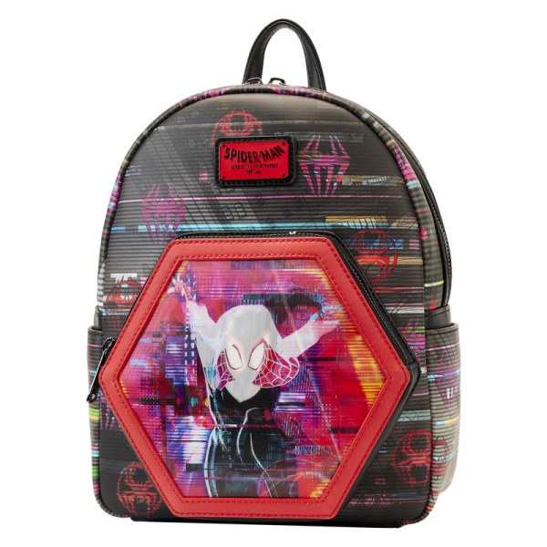 SPIDER-VERSE LENZICHTIG MINI RUGZAK - MARVEL LOUNGEFLY
