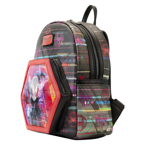 SPIDER-VERSE LENZICHTIG MINI RUGZAK - MARVEL LOUNGEFLY