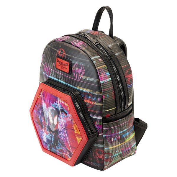 SPIDER-VERSE LENZICHTIG MINI RUGZAK - MARVEL LOUNGEFLY