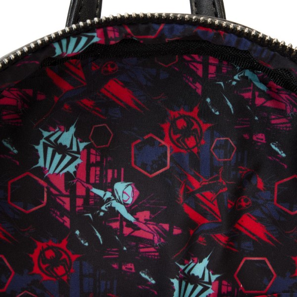 SPIDER-VERSE LENZICHTIG MINI RUGZAK - MARVEL LOUNGEFLY