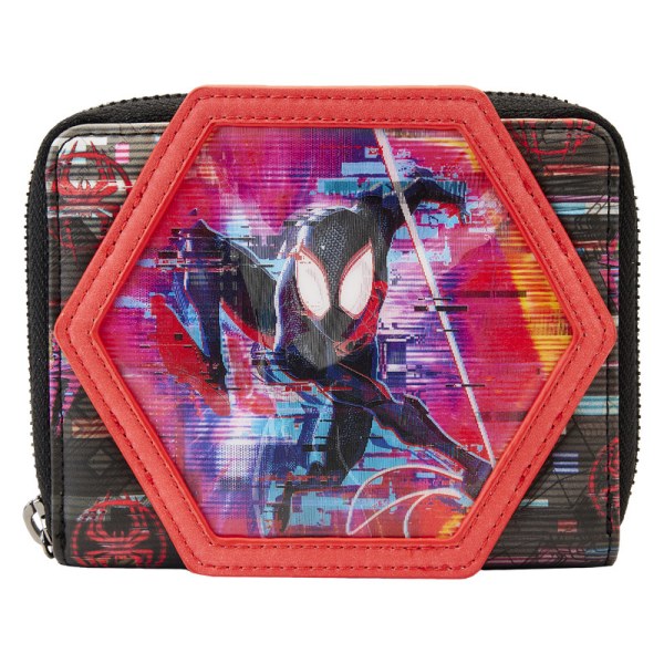 SPIDER-VERSE LENZICHTIG PORTEFEUILLE - MARVEL LOUNGEFLY