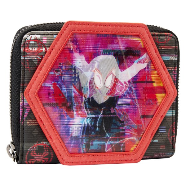 SPIDER-VERSE LENZICHTIG PORTEFEUILLE - MARVEL LOUNGEFLY