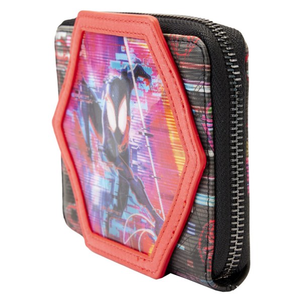 SPIDER-VERSE LENZICHTIG PORTEFEUILLE - MARVEL LOUNGEFLY