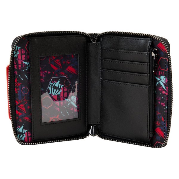 SPIDER-VERSE LENZICHTIG PORTEFEUILLE - MARVEL LOUNGEFLY