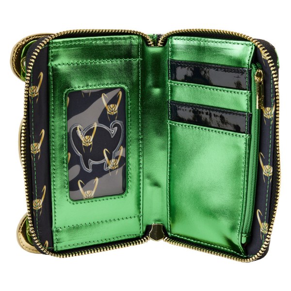 METALLIC LOKI PORTEFEUILLE - MARVEL LOUNGEFLY