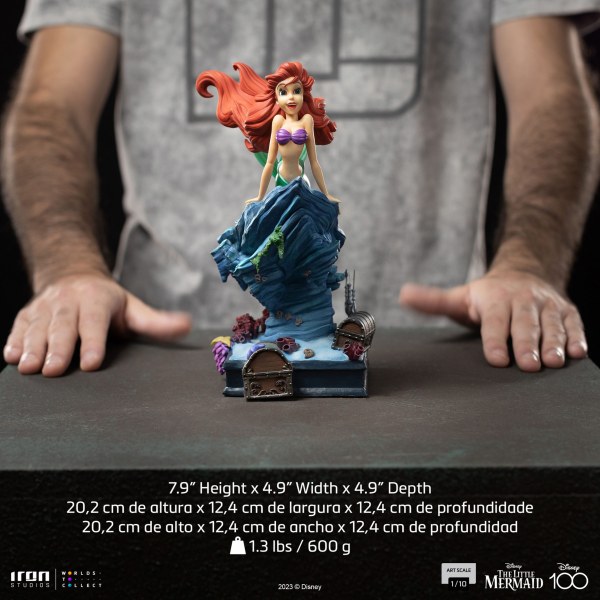 DE KLEINE MEERMIN ART SCALE - DISNEY
