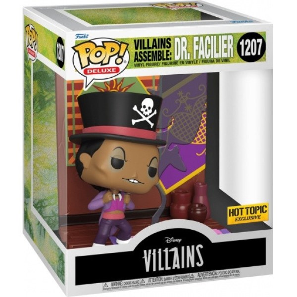 FUNKO POP! 1207 - GEMONTEERDE SCHUREN: DR. GEMAKKELIJK - DE PRINSES EN DE KIKKER