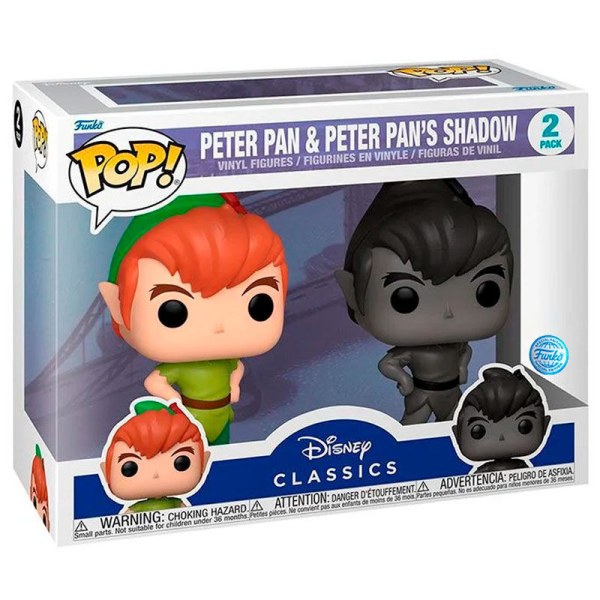 FUNKO POP! 2PACK - PETER PAN & ZIJN SCHADUW - PETER PAN